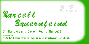 marcell bauernfeind business card